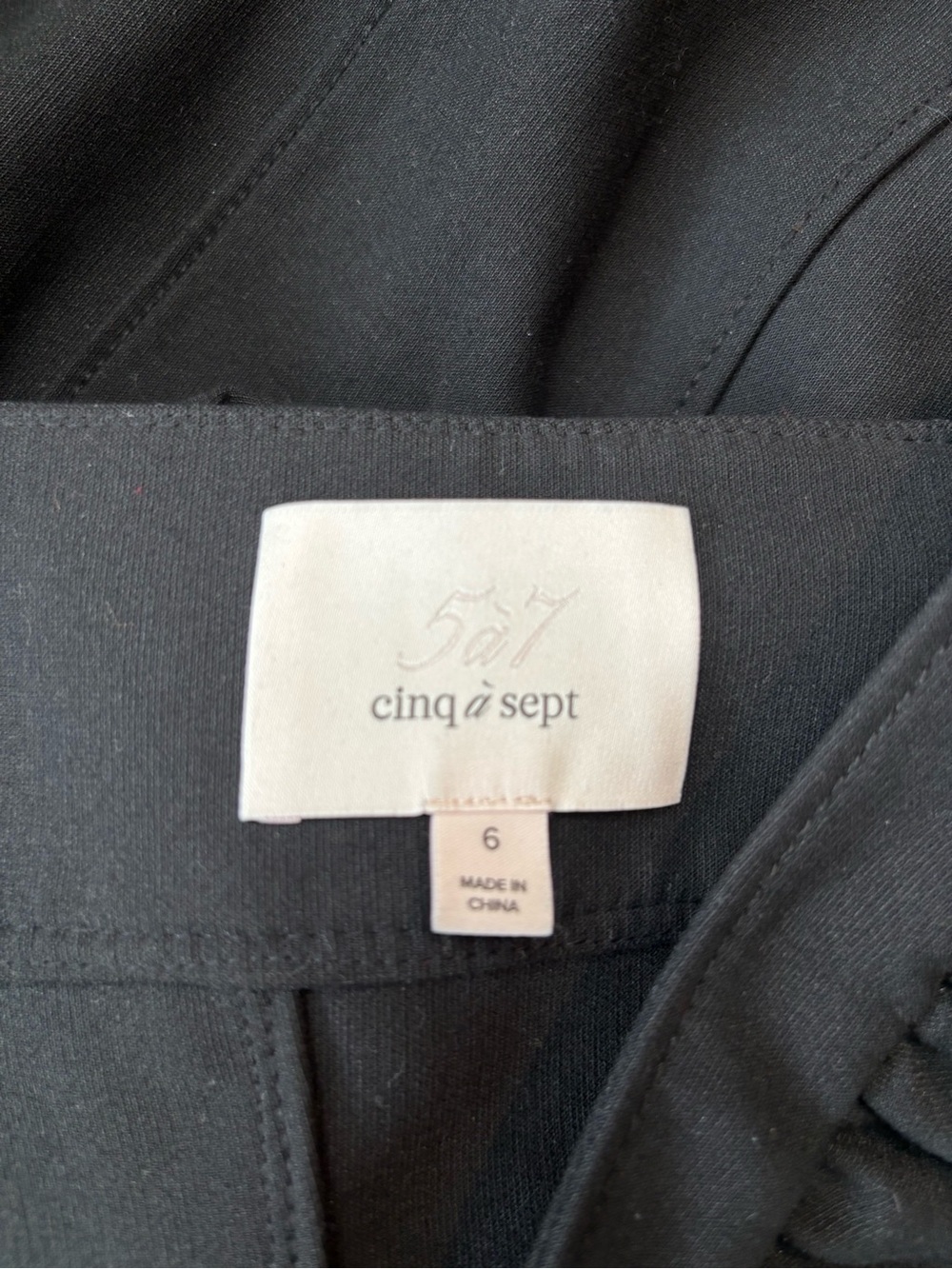 Cinq a Sept Jolie Mathis Mini Dress in Black Size 6 - Picture 9 of 11